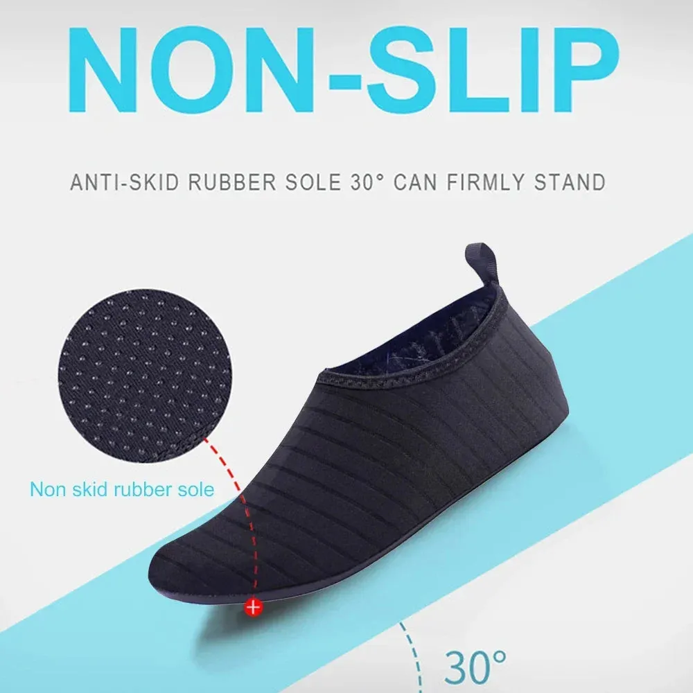 1 Pair Quick-dry Beach Pool Shoes for Surf Swim