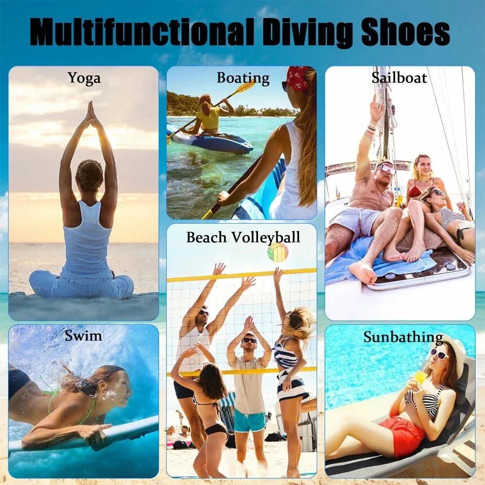 1 Pair Quick-dry Beach Pool Shoes for Surf Swim