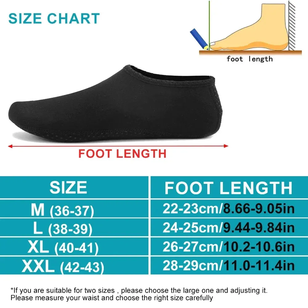 1 Pair Quick-dry Beach Pool Shoes for Surf Swim