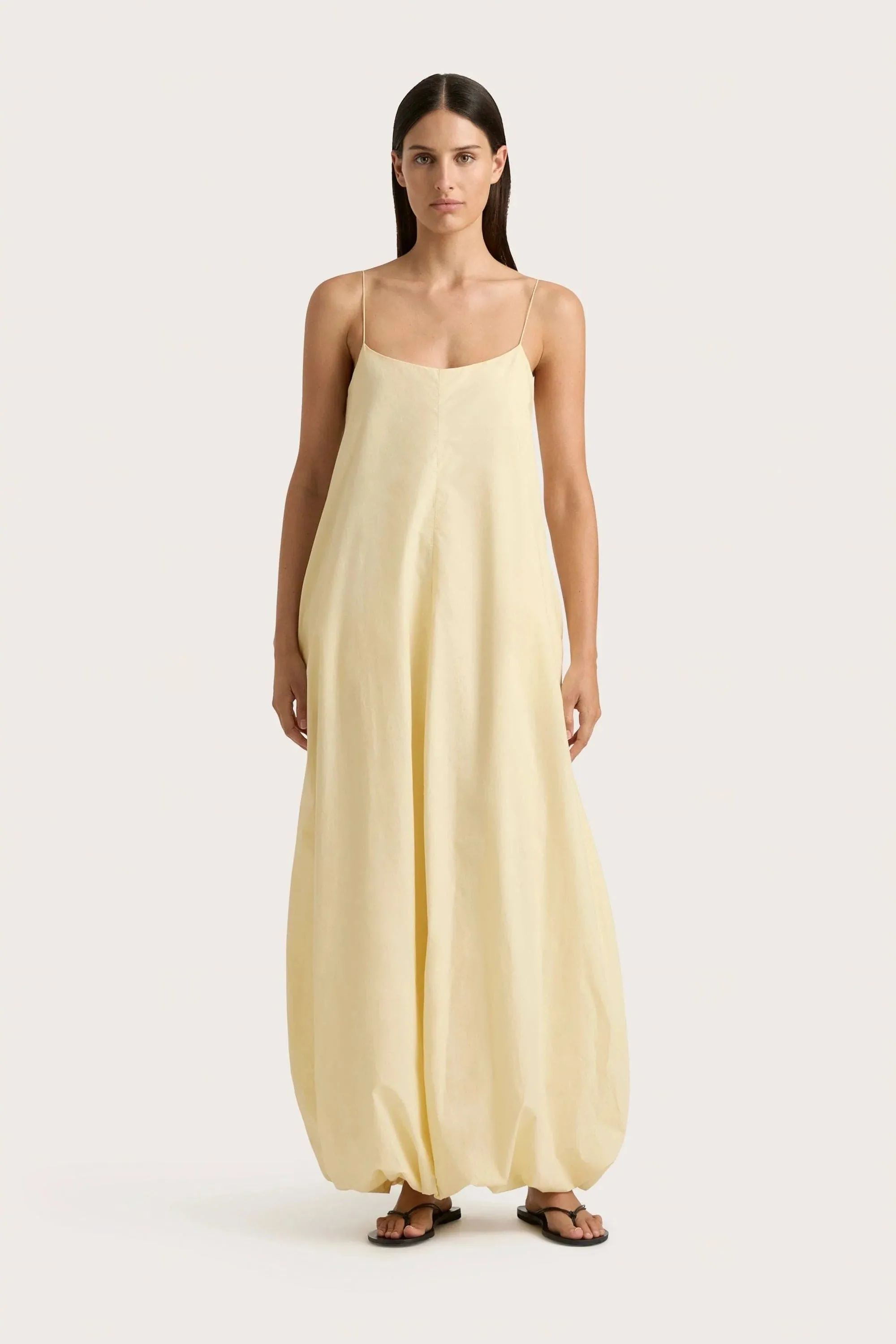 Anais Maxi Dress Lemon - Final Sale