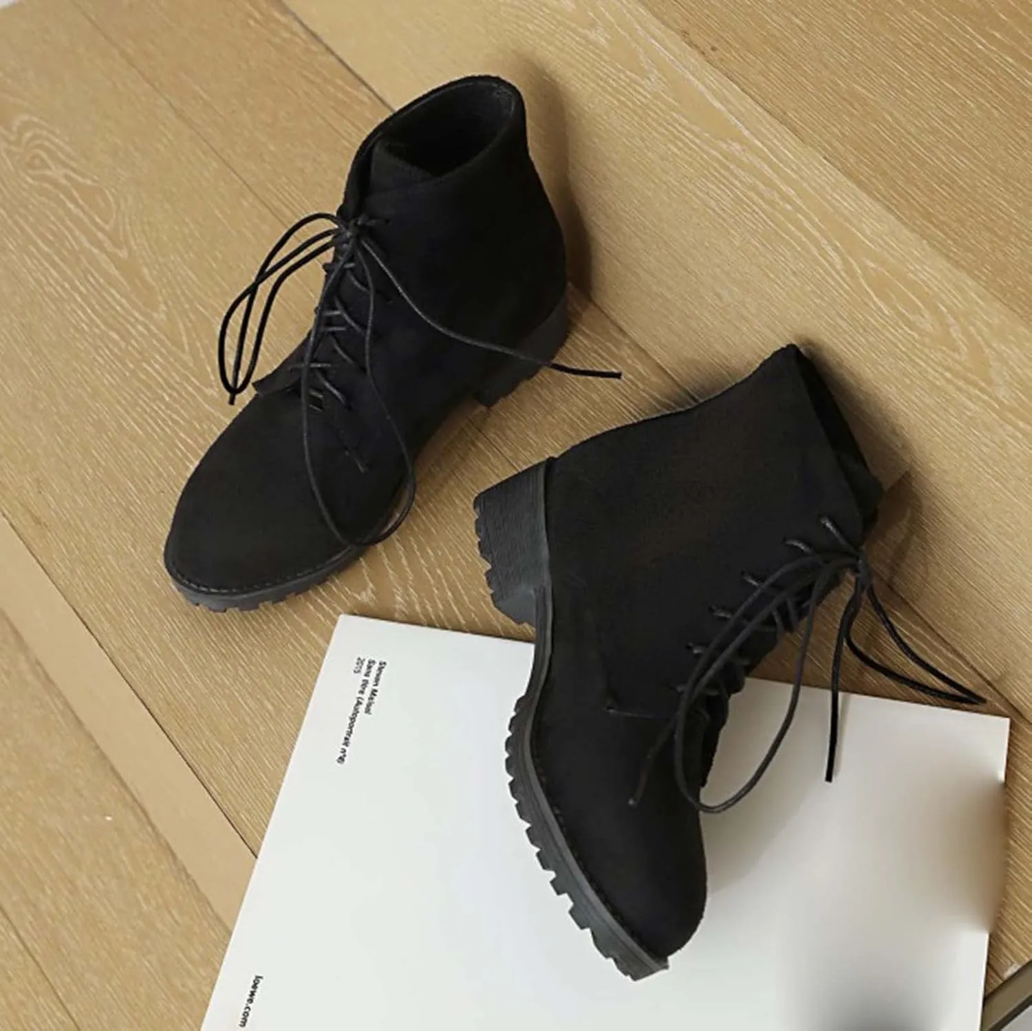 Black Cowboy Boots for Women Ankle Womens Leather Booties Booties for Women Low Heel Womens Bootie with Heel Closed Toe Indoor and Outdoor Pointed Toe Stacked Mid Heel