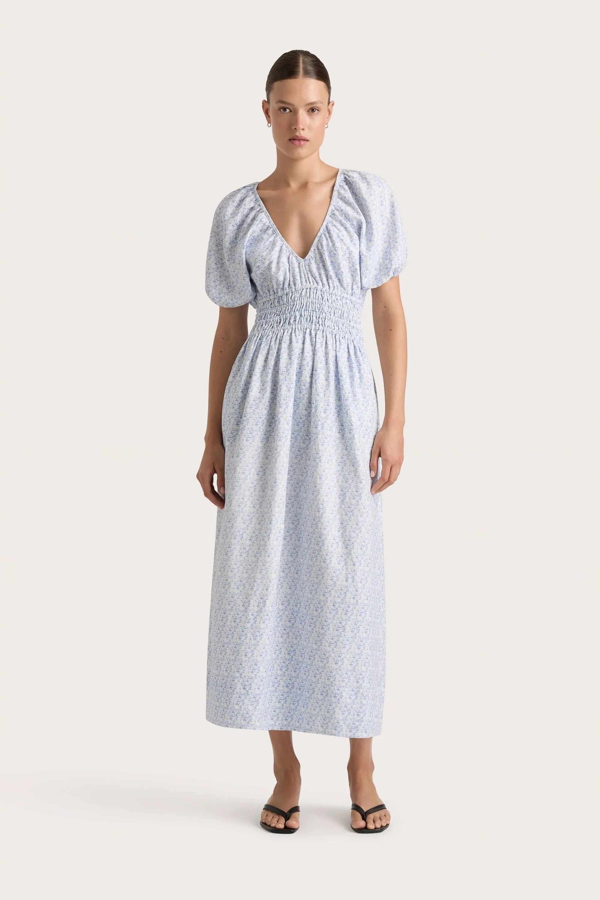 Geriba Maxi Dress Leilani Mid Blue - Final Sale