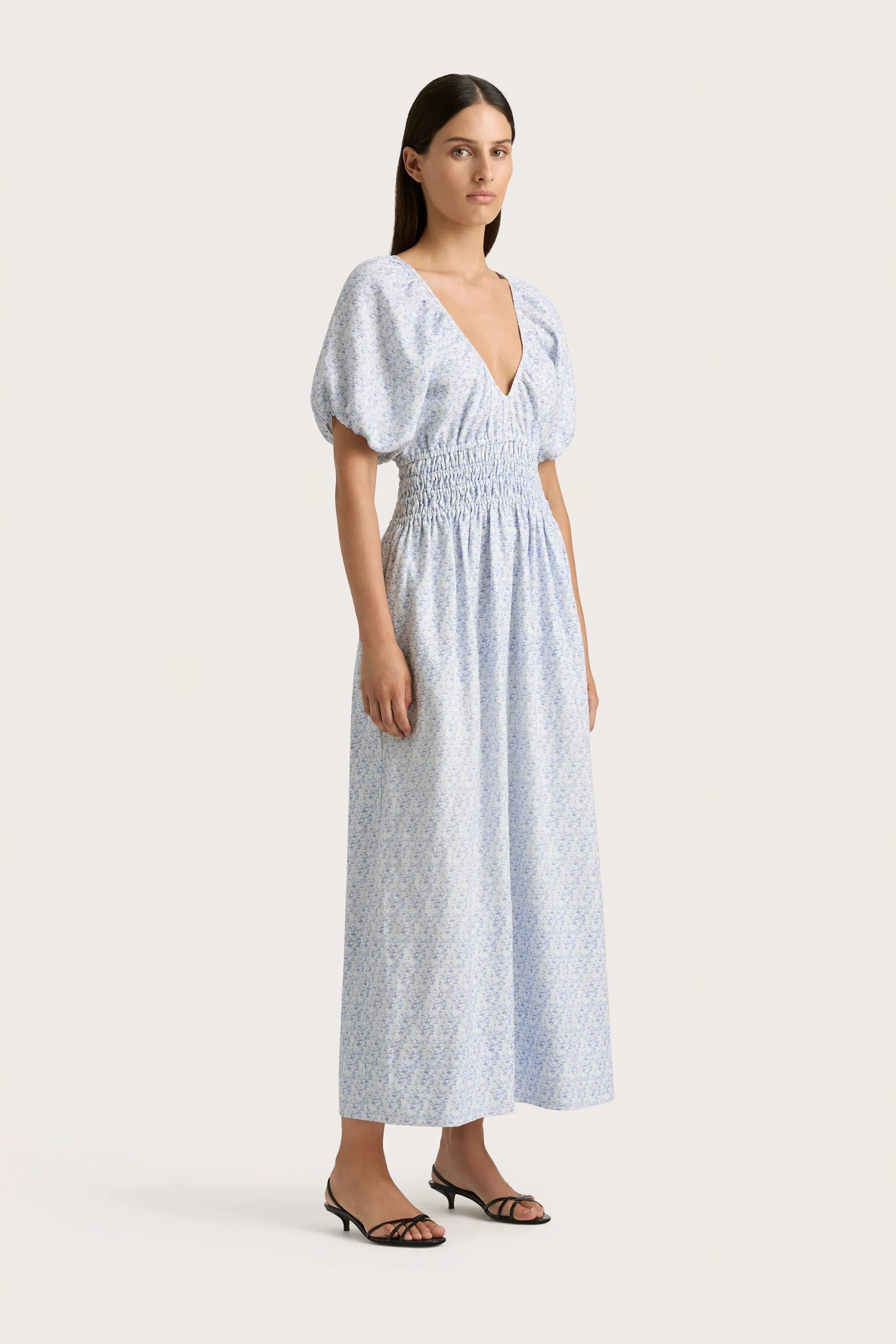 Geriba Maxi Dress Leilani Mid Blue - Final Sale