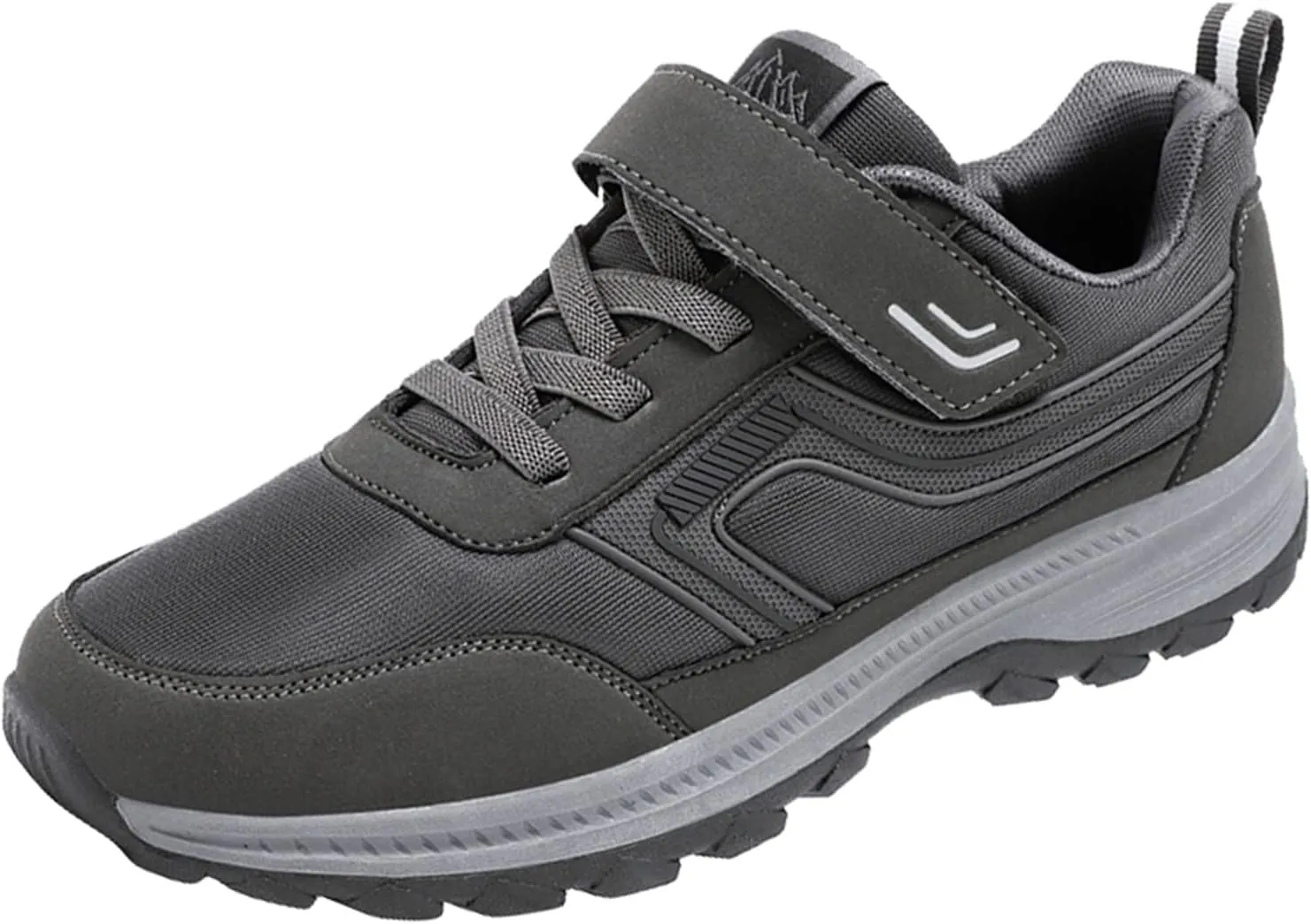 Non Slip Shoes for Men Wide Hiking Shoes Walking Shoes Waterproof Work Shoes Retro Running Shoes Lightweight Trainers