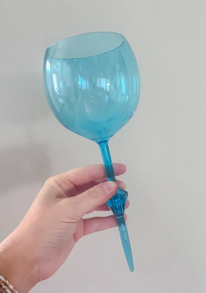 RTS Floating Acrylic wine glasses