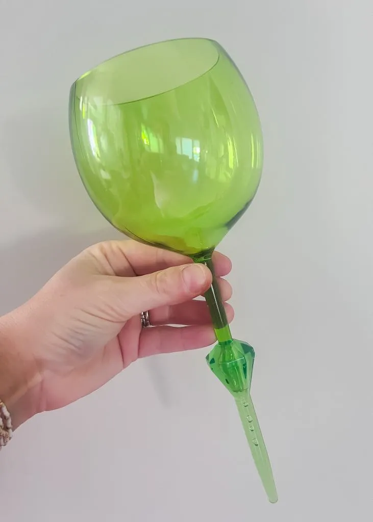 RTS Floating Acrylic wine glasses