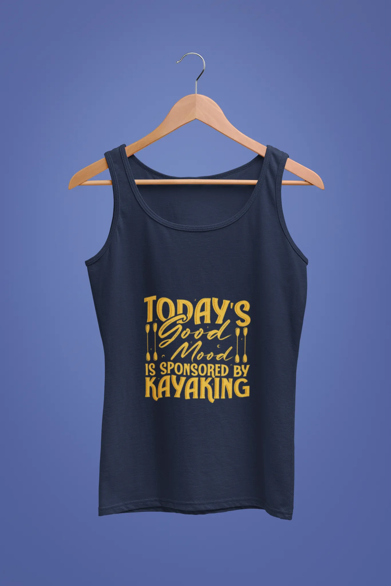 Women's Tank Top: Go Kayaking