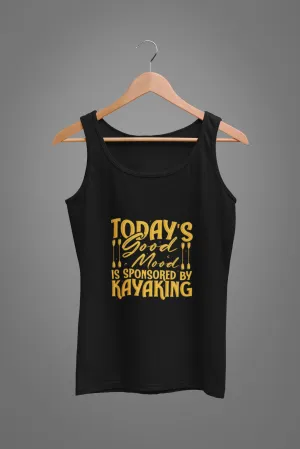 Women's Tank Top: Go Kayaking