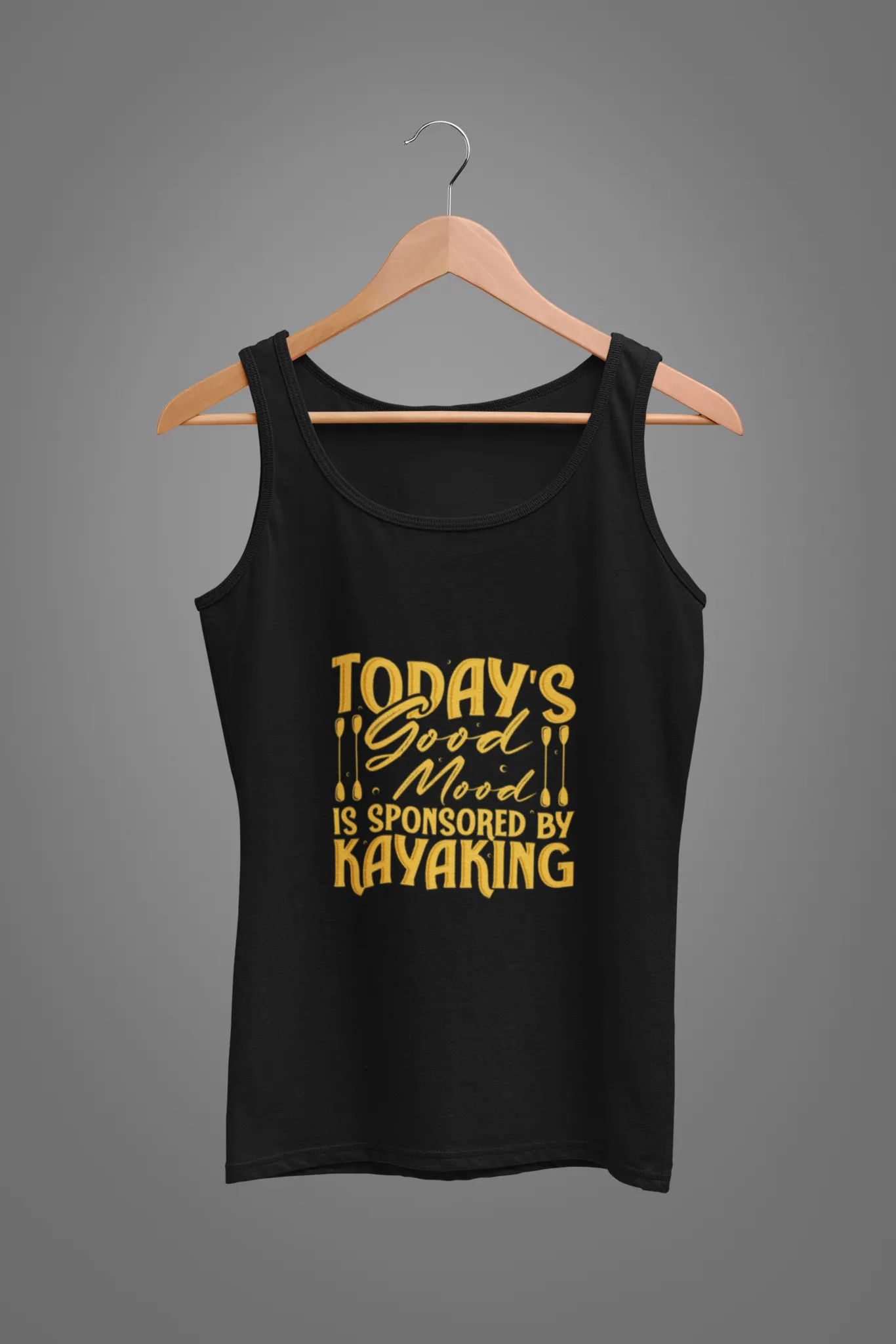 Women's Tank Top: Go Kayaking
